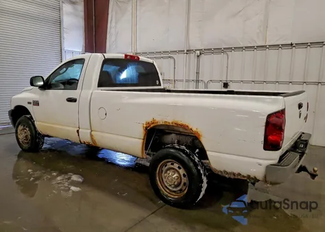 2008 Dodge Ram 2500 St из США, поврежденный, VIN 3D7KS26DX8G193165